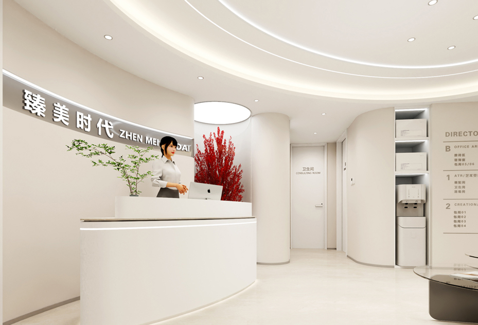 美容院设计案例（北京连锁店）