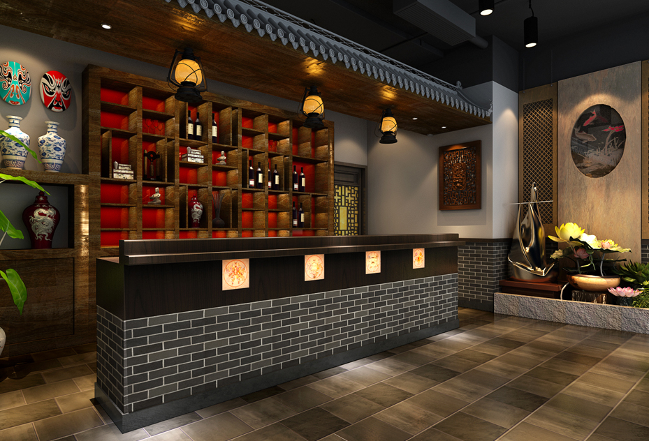 易楷栋餐饮店面设计案例作品